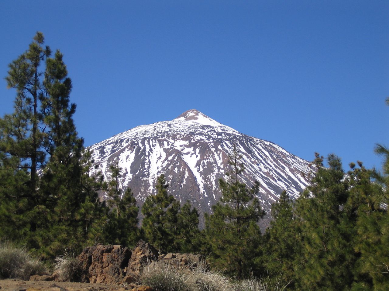 Le Teide, plus haut sommet d'Espagne, Tenerife